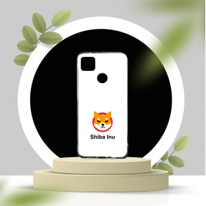 Ốp lưng nhựa cứng Xiaomi Redmi 9C nhám trong in hình logo đồng coin mẫu số 36